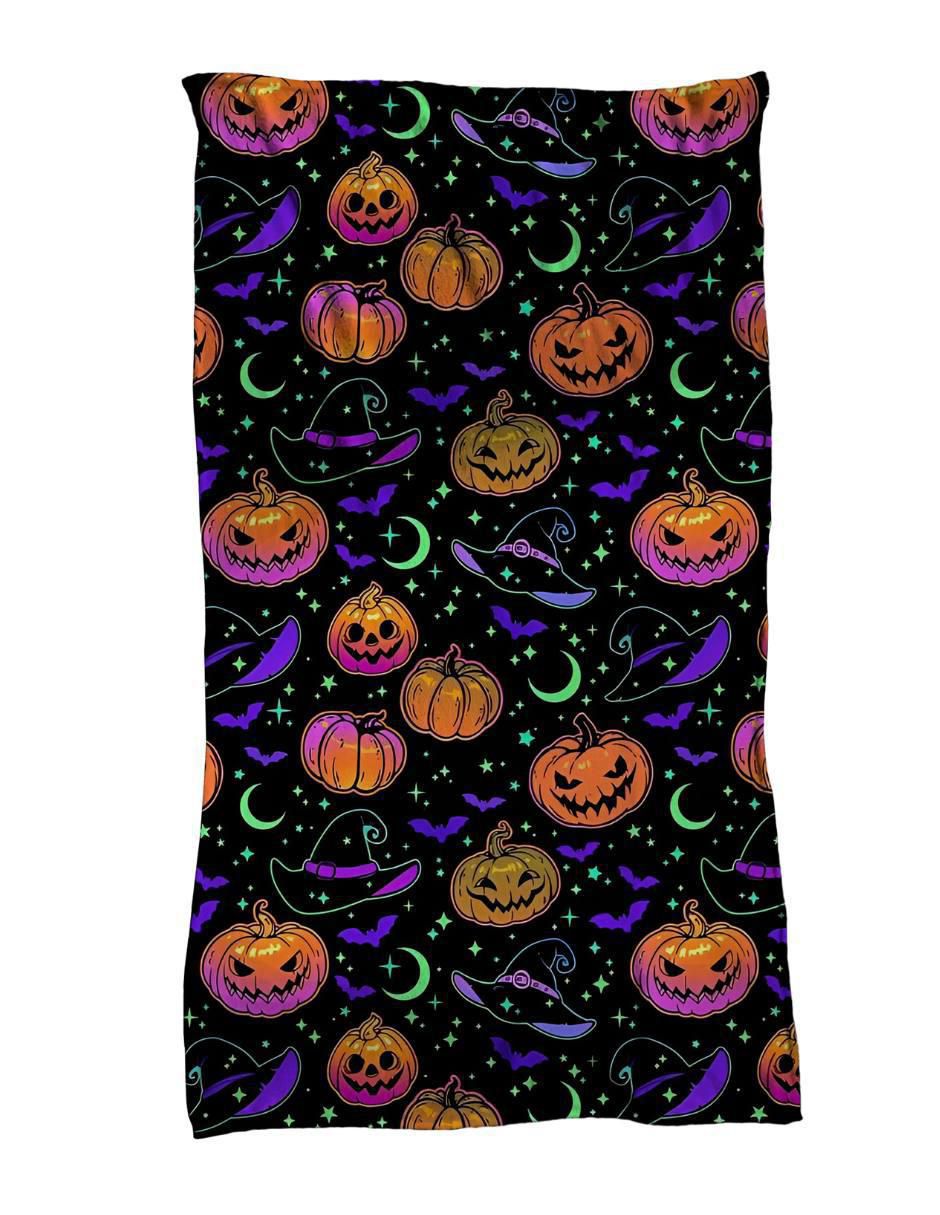 Frazada de tejido plano Halloween Neon Frazada de tejido plano Halloween Neon