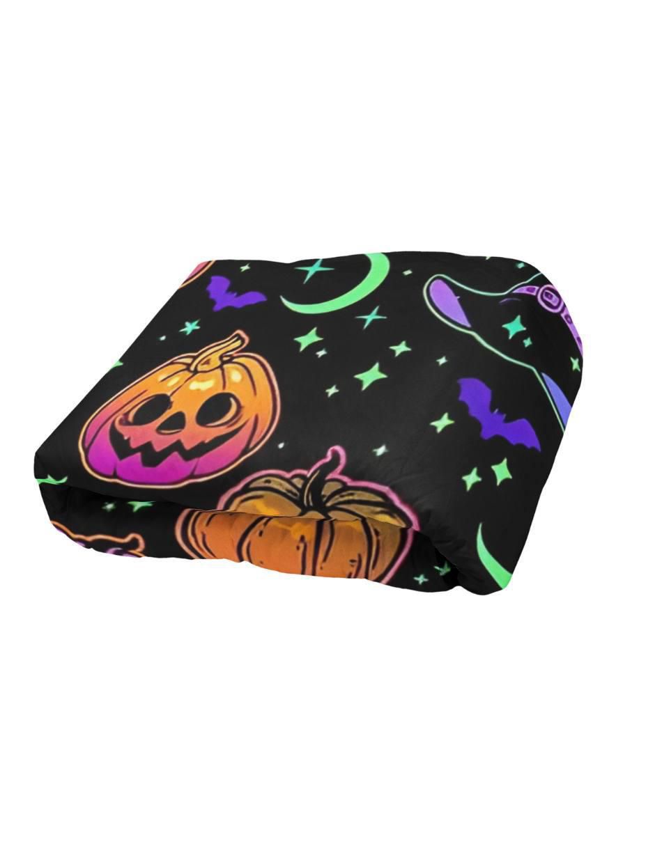 Frazada de tejido plano Halloween Neon 2