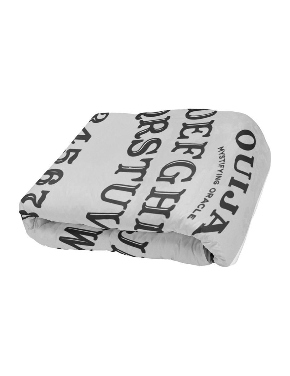 Frazada de tejido plano Halloween Ouija 2