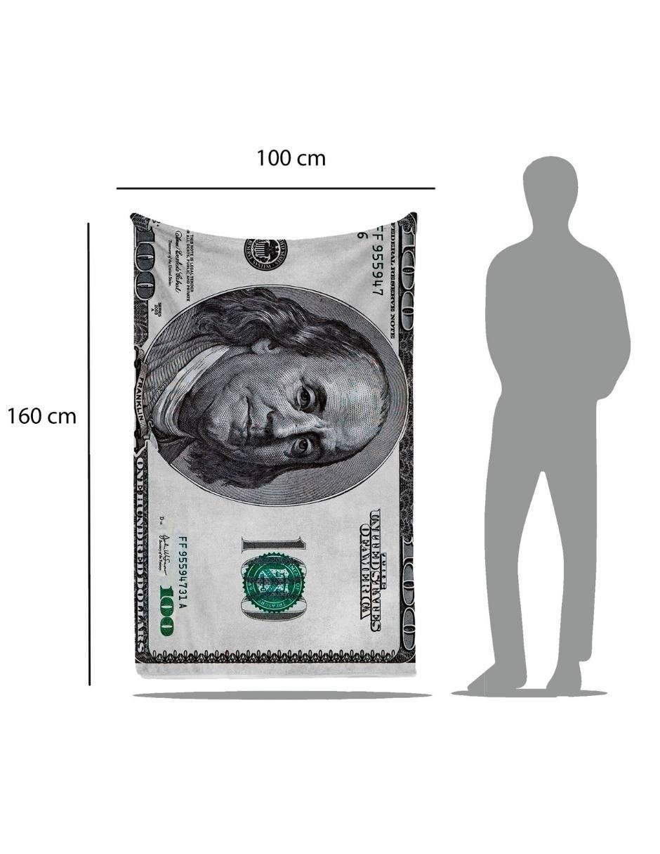 Frazada de tejido plano Billete De Dólar 5