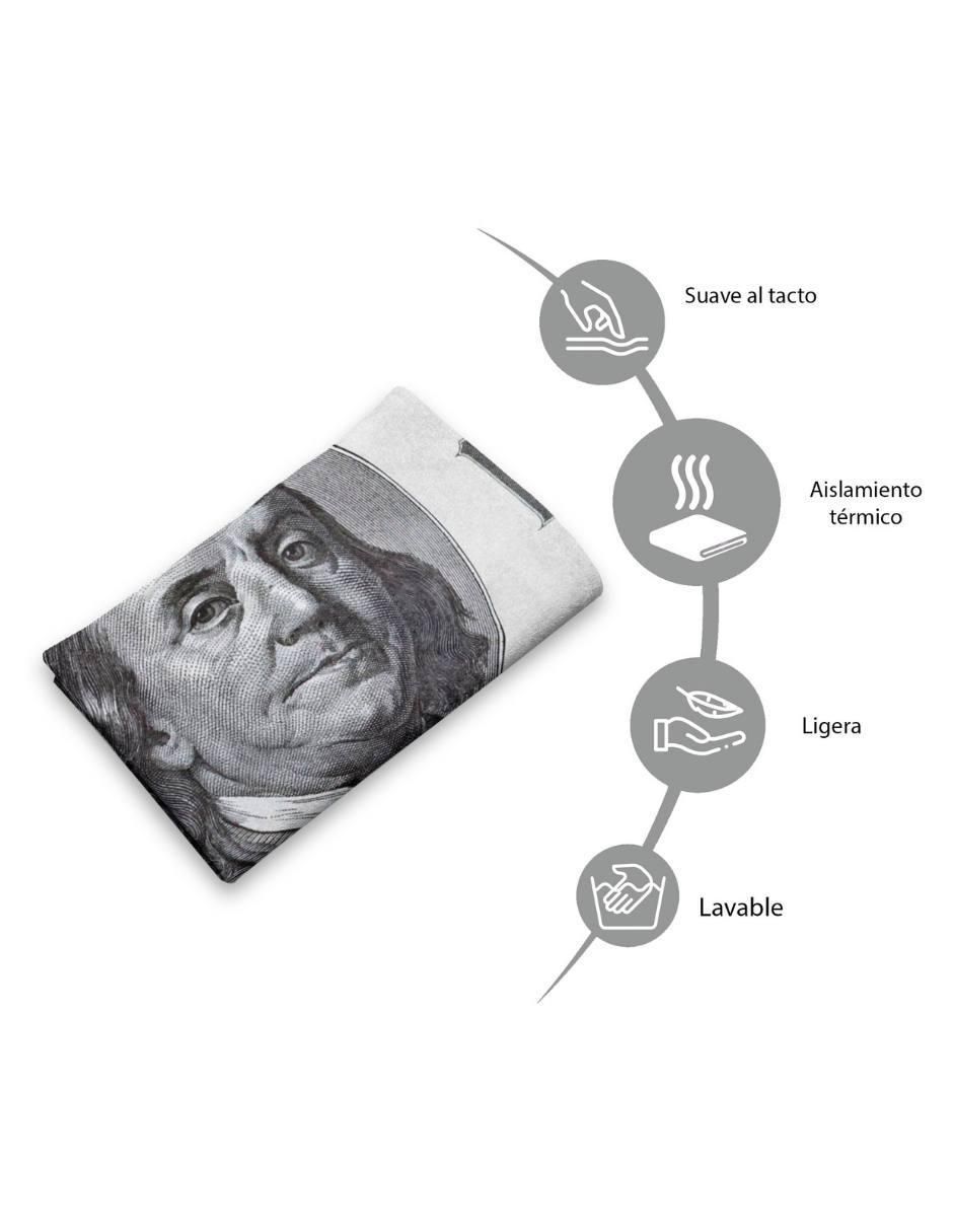 Frazada de tejido plano Billete De Dólar 3