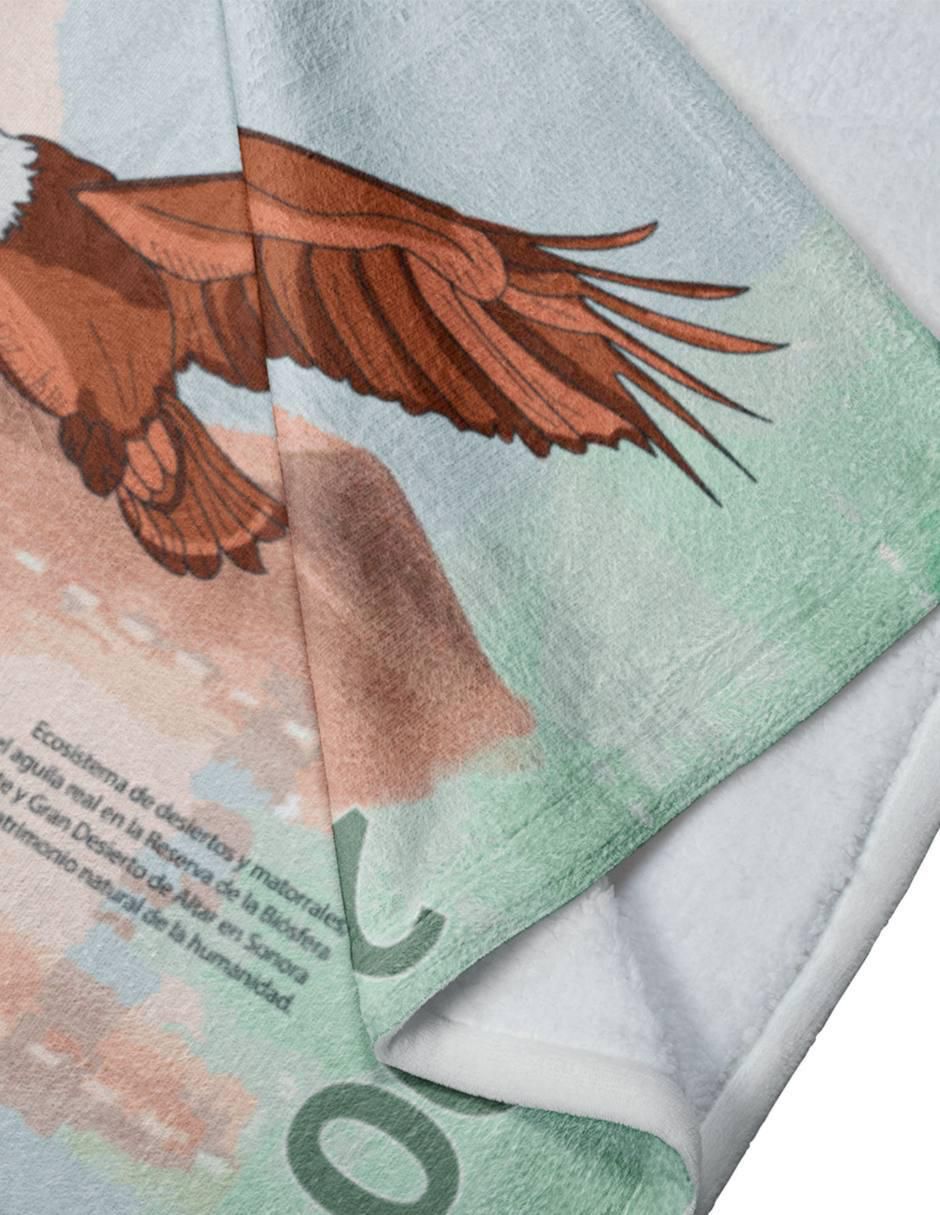 Frazada de tejido de punto Billete De 200 Águila 3