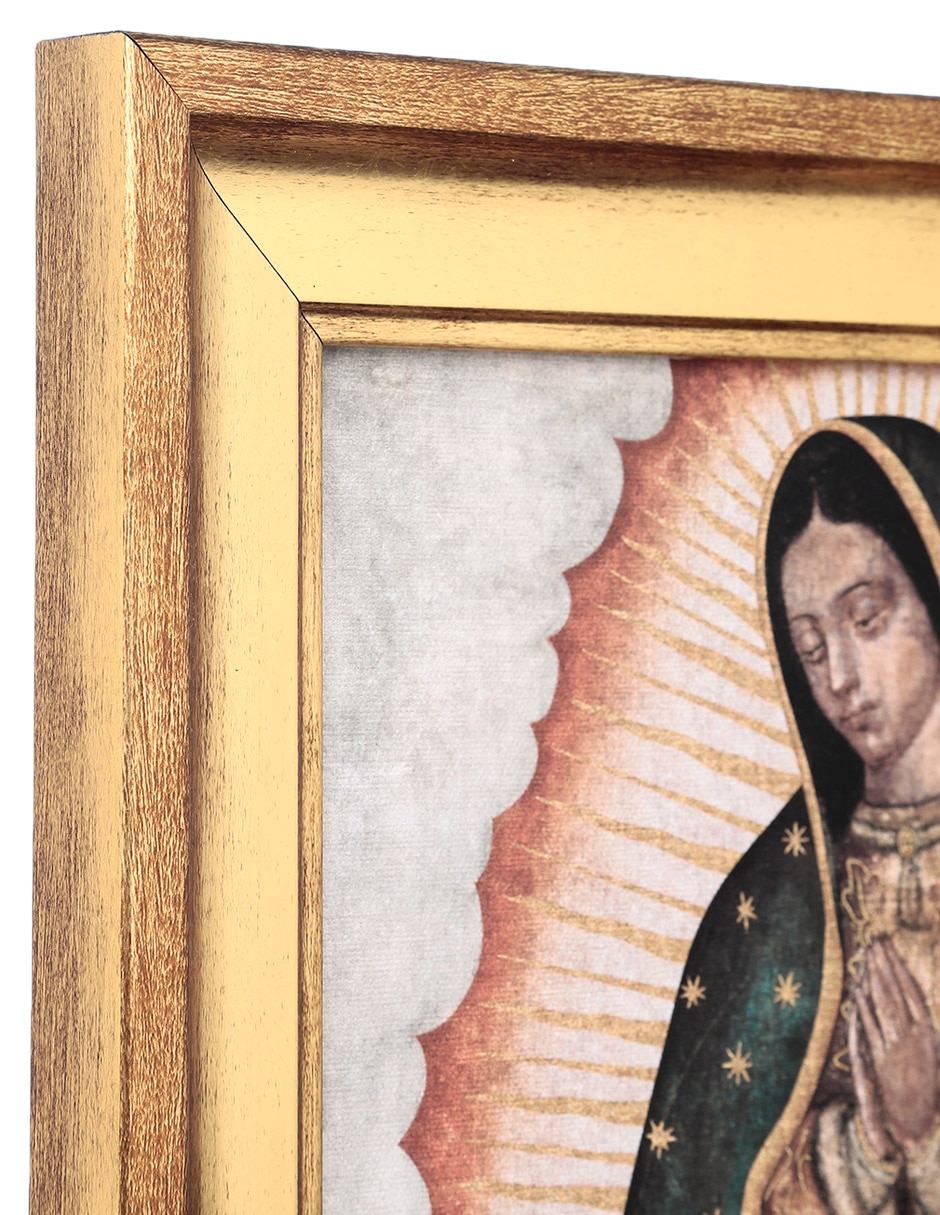 Cuadro Nuestra Señora de Guadalupe técnica mixta 2