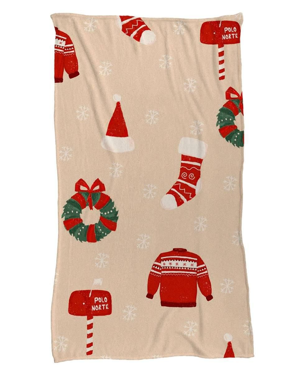 Frazada de tejido de punto Adornos Navideños Navidad Frazada de tejido de punto Adornos Navideños Navidad