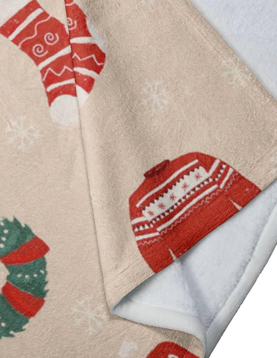 Frazada de tejido de punto Adornos Navideños Navidad 3