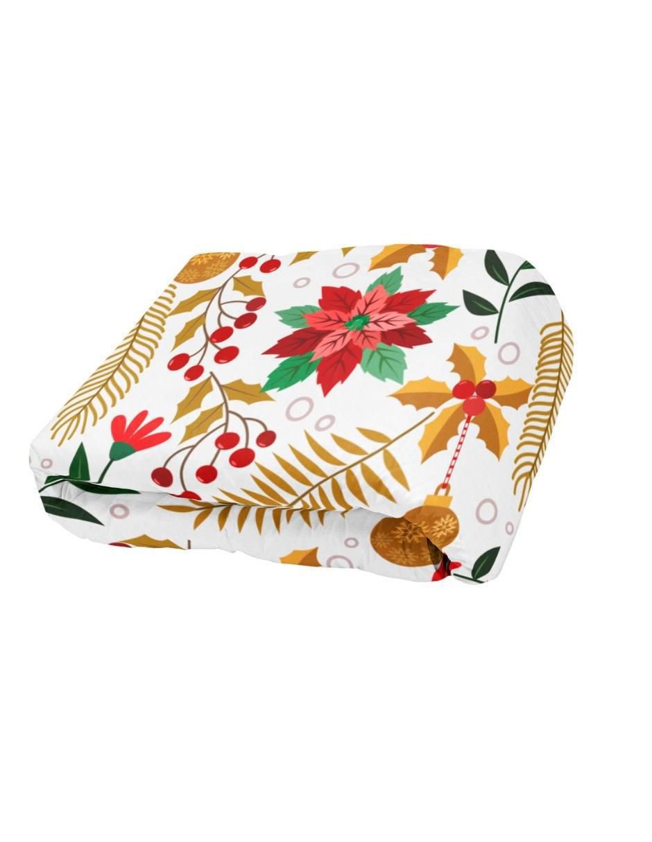 Frazada de tejido de punto Patrón Navideño Navidad 2