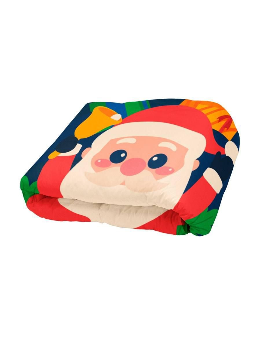 Frazada de tejido de punto Santa Claus Navidad 2