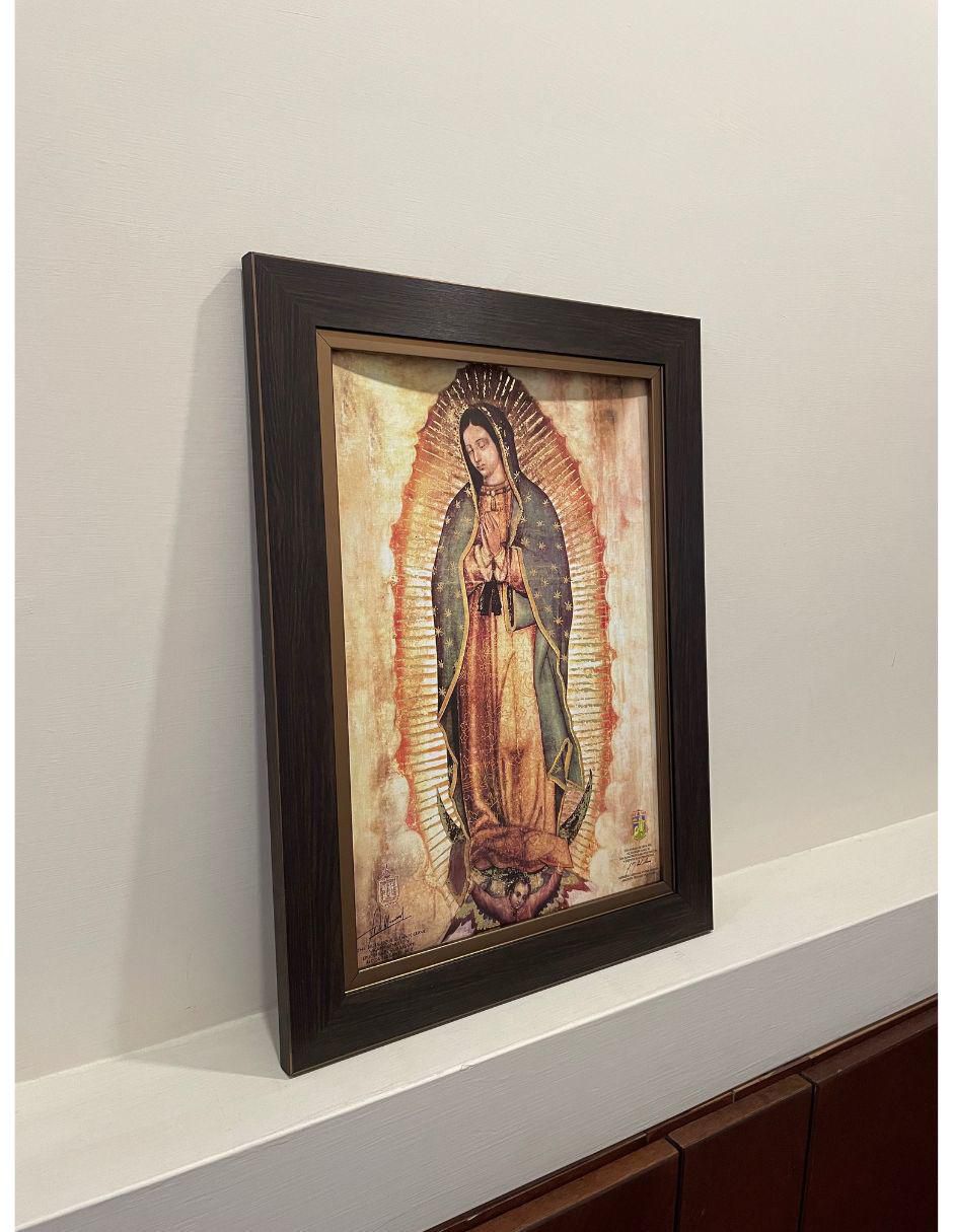 Cuadro Virgen de Guadalupe técnica polioleo 5