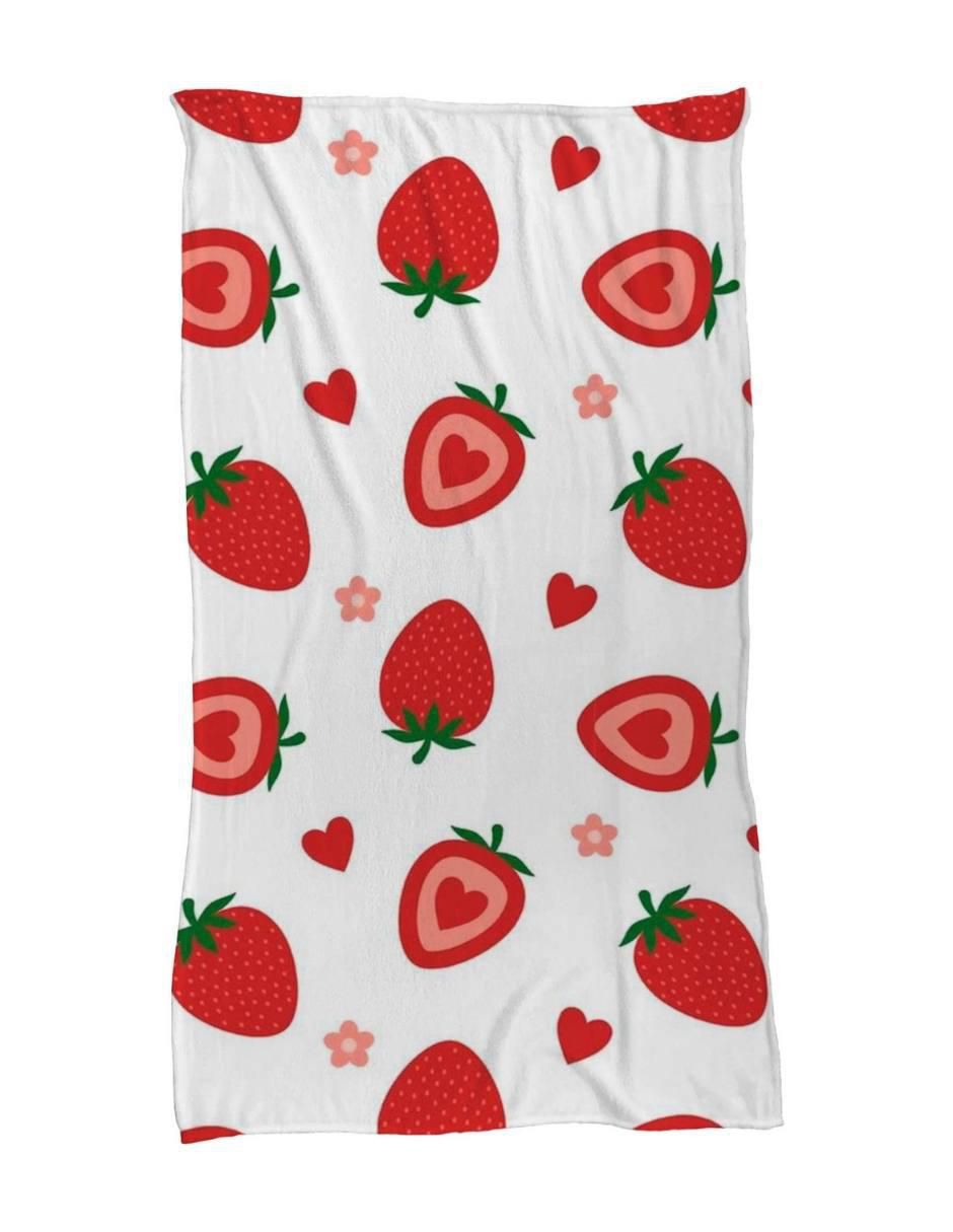 Frazada Fresas Frazada Fresas