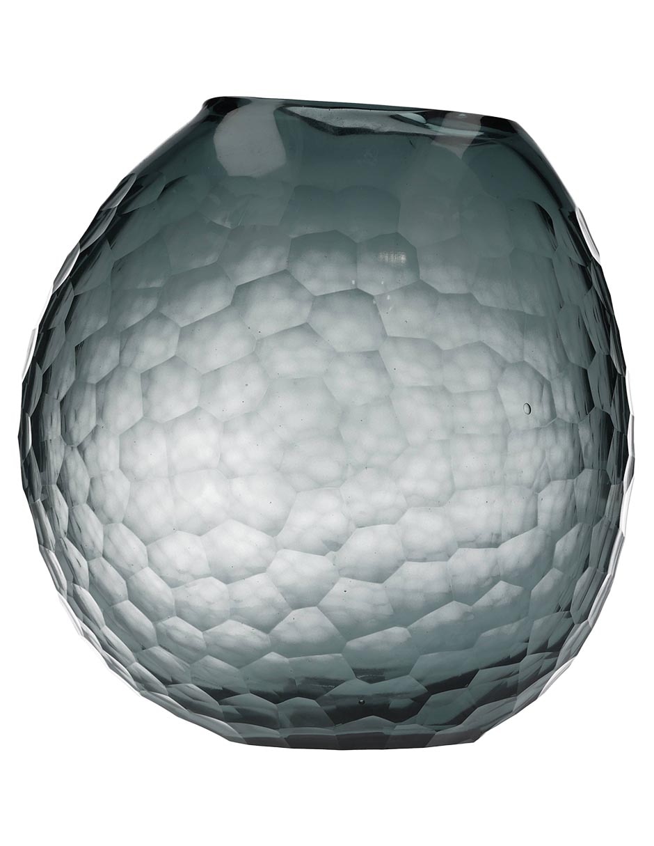 Jarrón Chisel Mineral 24 de vidrio Jarrón Chisel Mineral 24 de vidrio