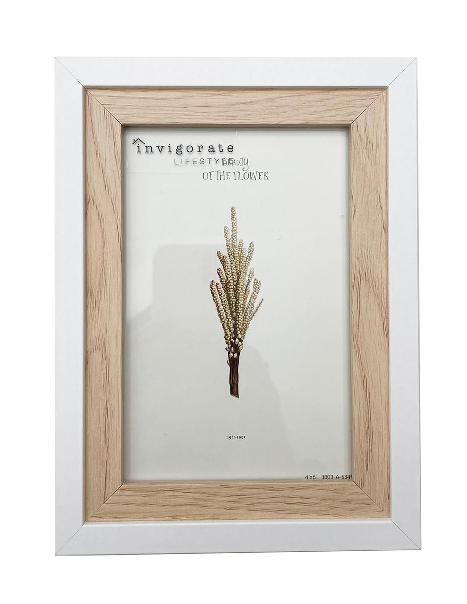 Portarretratos de madera para 1 foto