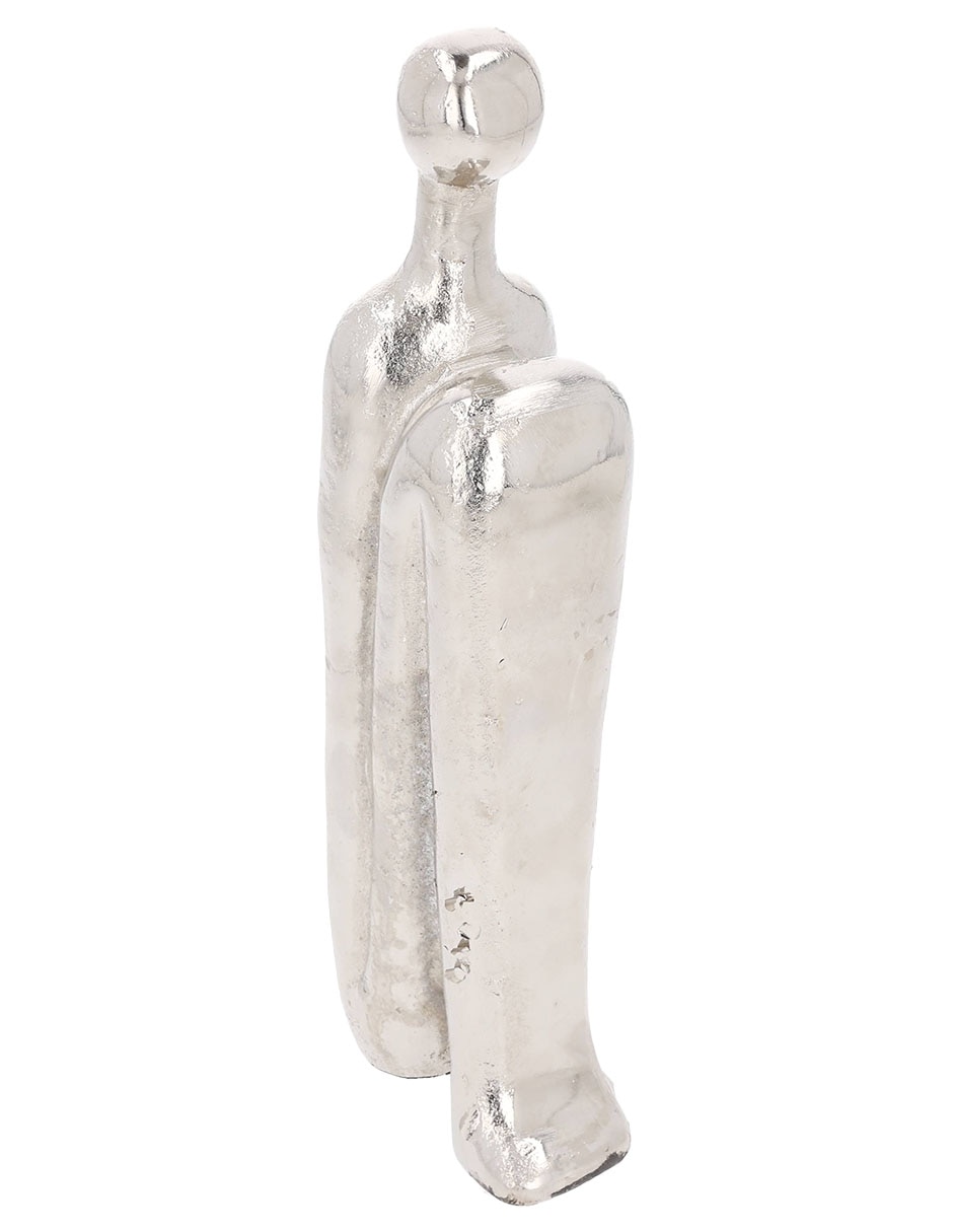 Figura decorativa de figura humana de aluminio