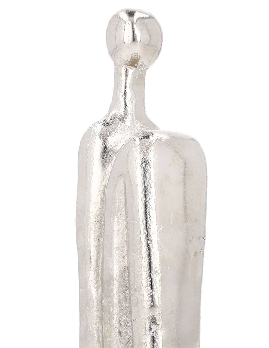 Figura decorativa de figura humana de aluminio
