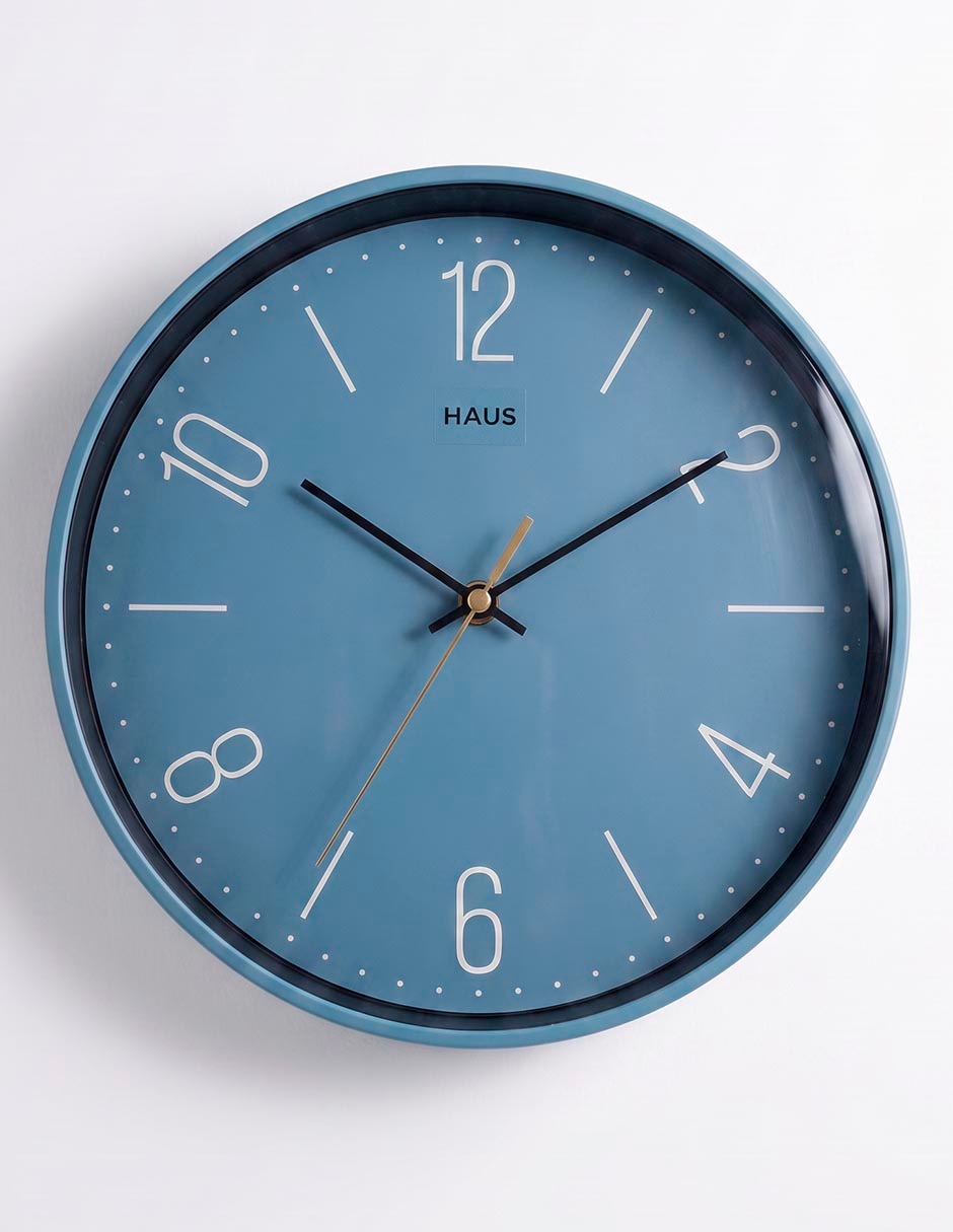 Reloj de pared Amalfi de plástico 1