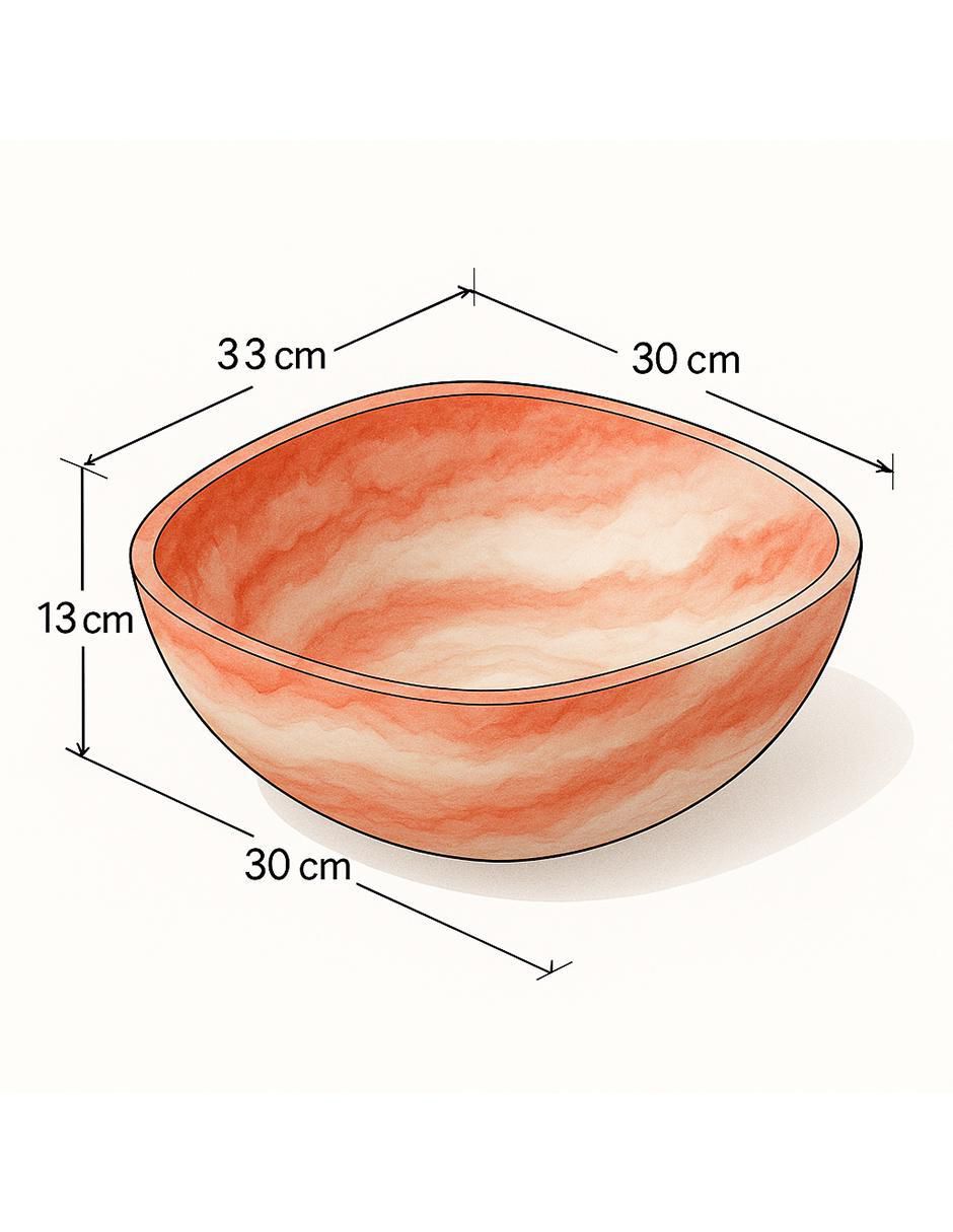 Bowl decorativo Saffron Looms