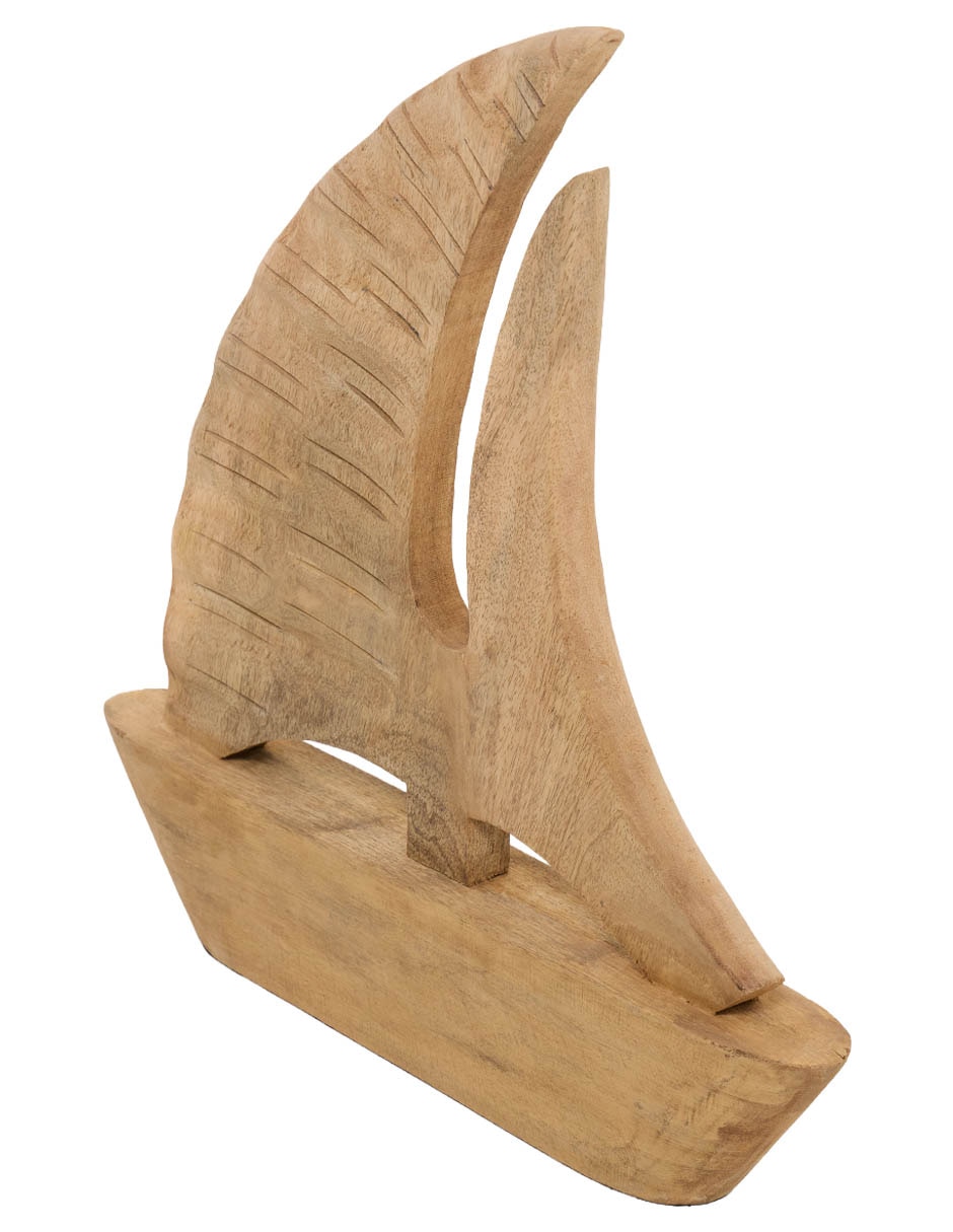 Figura decorativa de Velero de madera 3