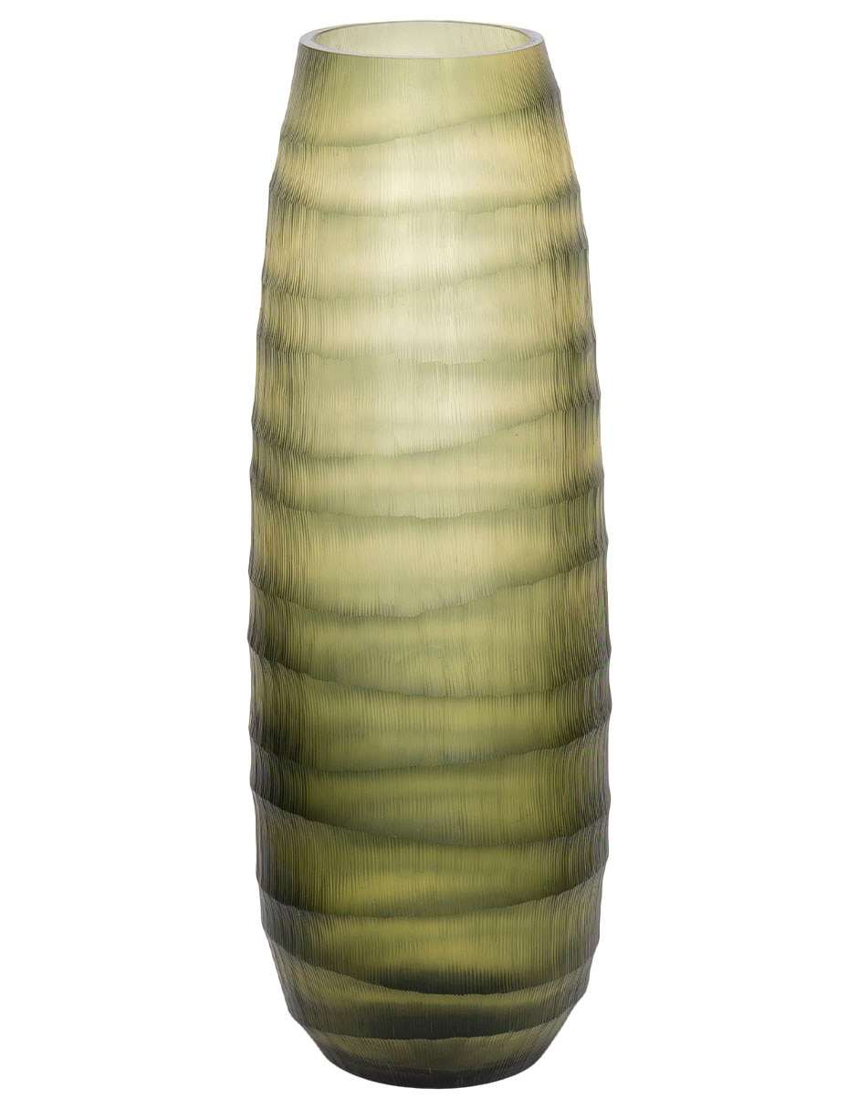 Florero smoke de vidrio