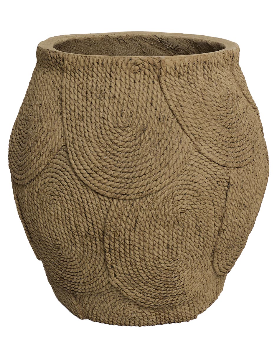 Maceta Boho de cemento