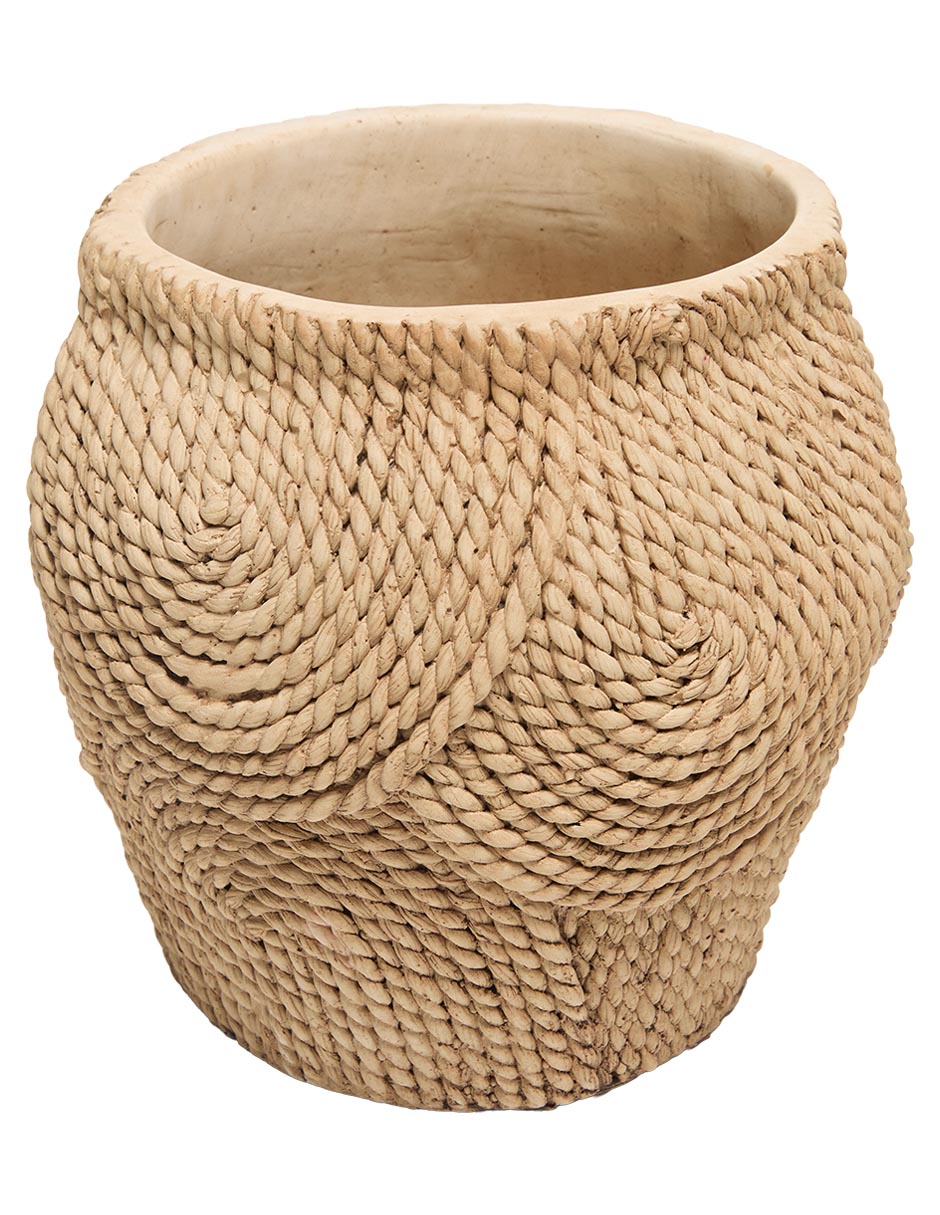 Maceta Boho de cemento
