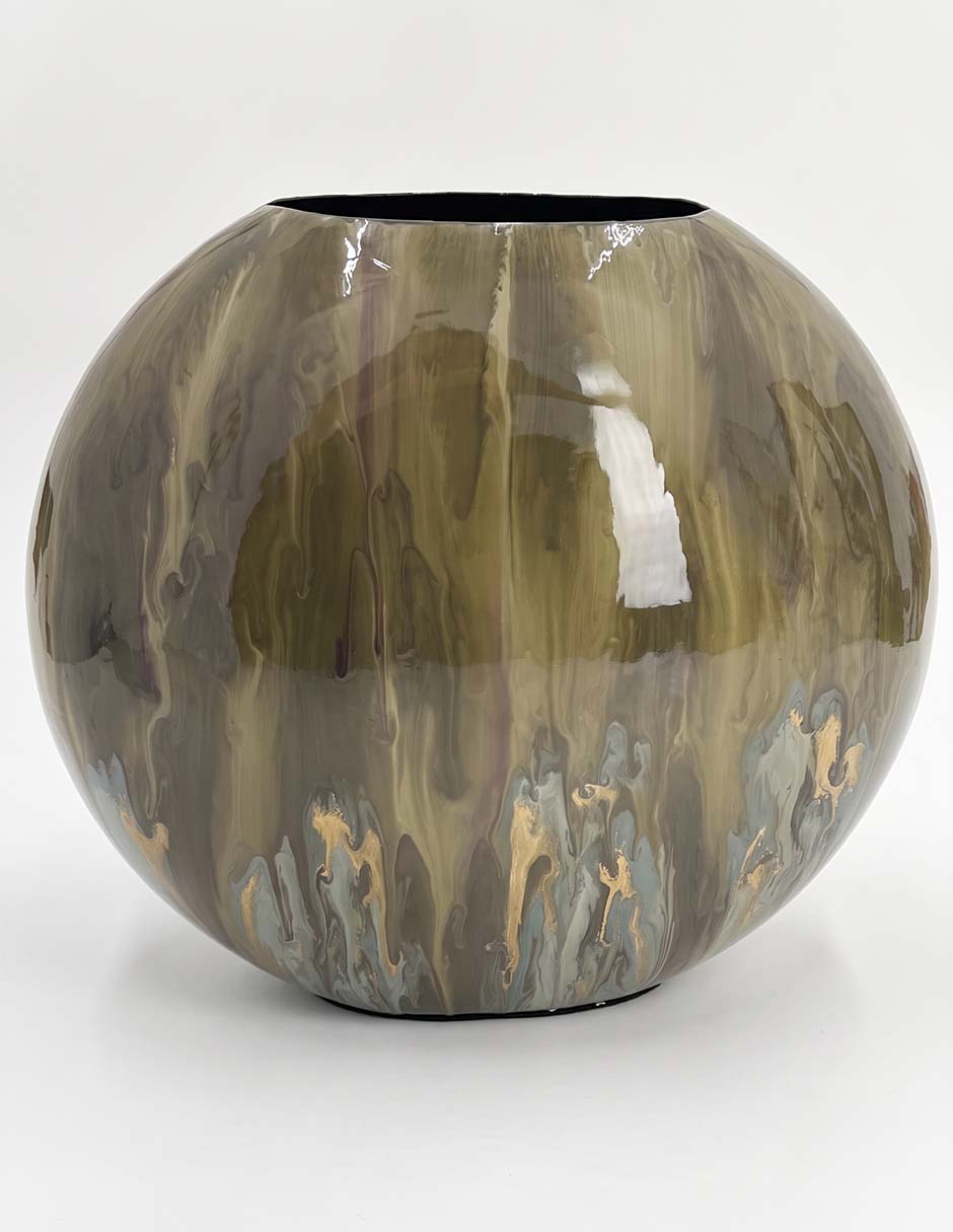 Florero enamel de hierro 4