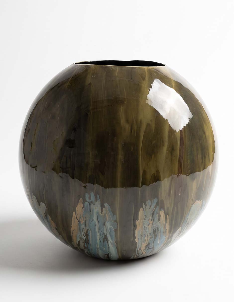 Florero Enamel de hierro