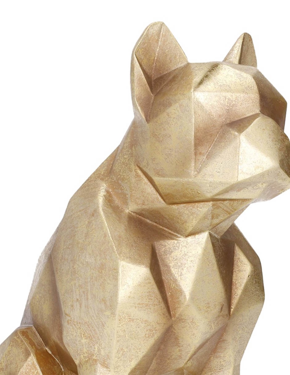 Figura de perro haus frenchie de resina