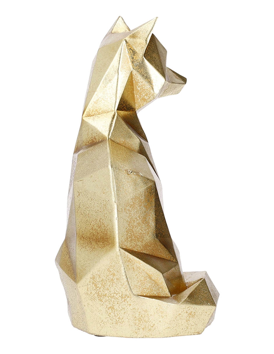 Figura de zorro haus fox de resina