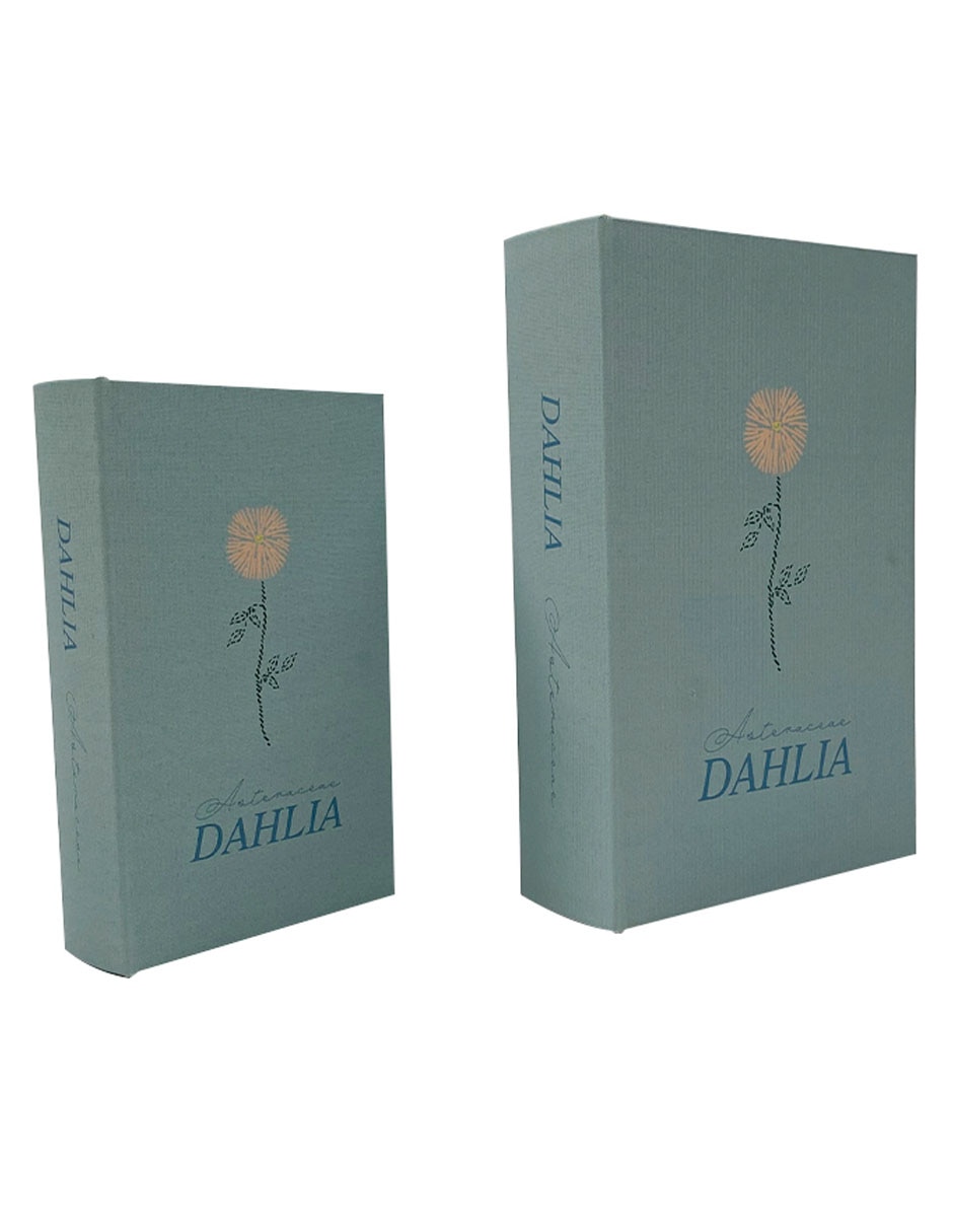 Caja decorativa con set Haus Oasis Floral rectangular con 2 piezas