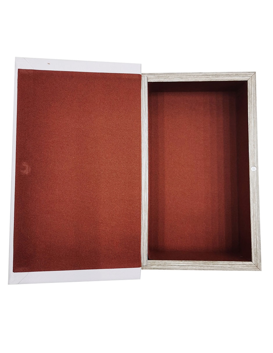 Caja decorativa con set Haus Flower Market rectangular con 2 piezas