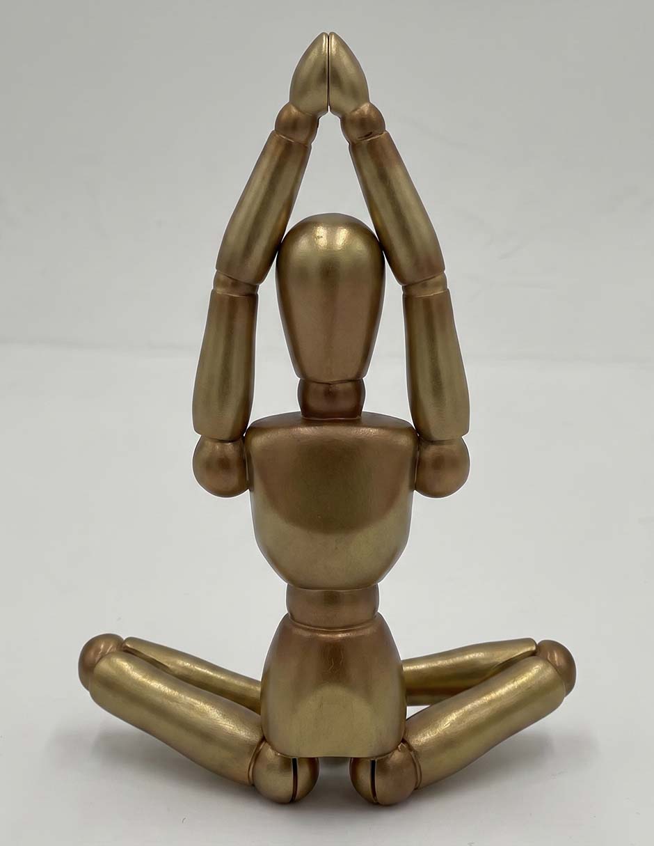 Figura decorativa de figura humana de resina Figura decorativa de figura humana de resina