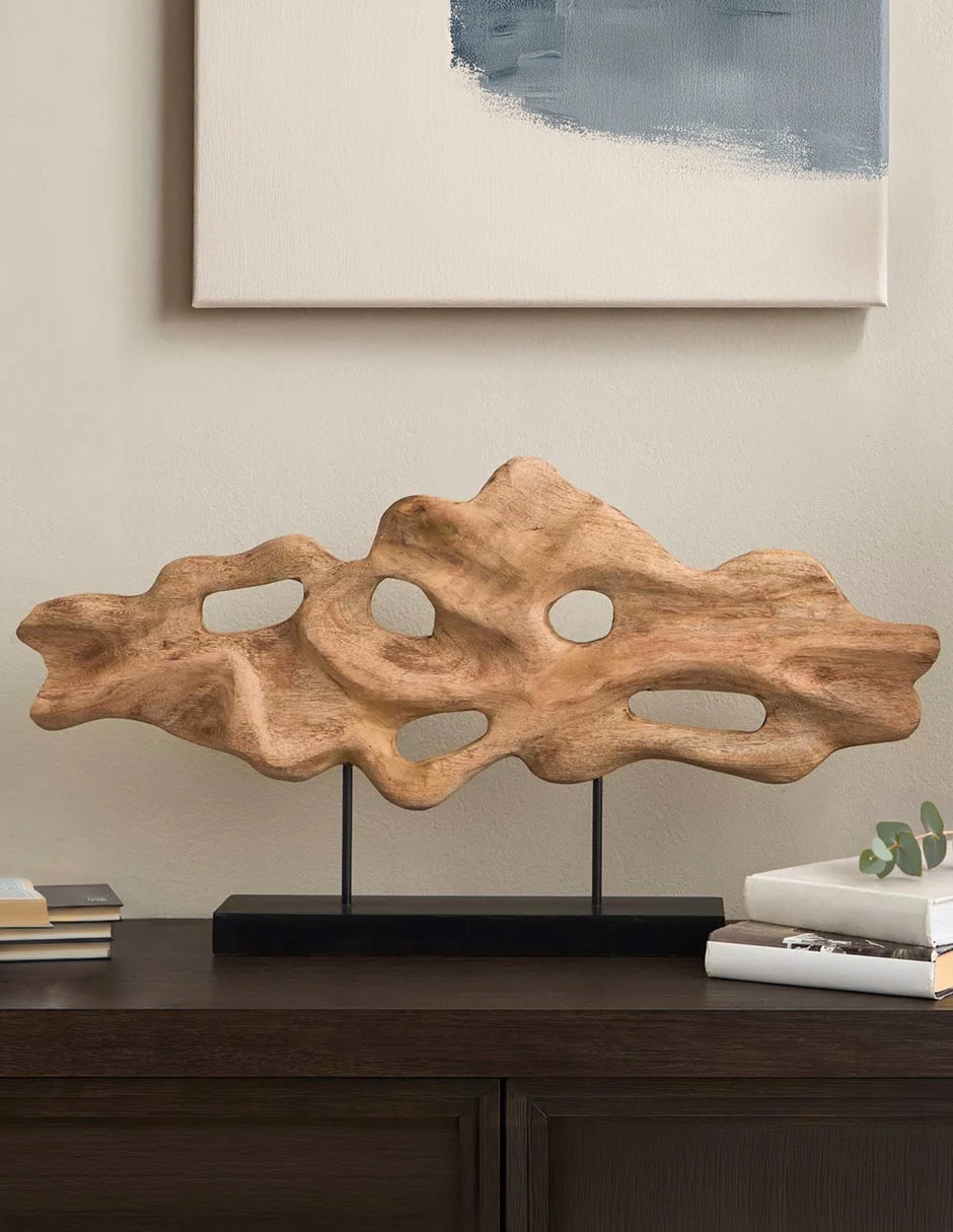 Decoración de asimétrico de madera 3