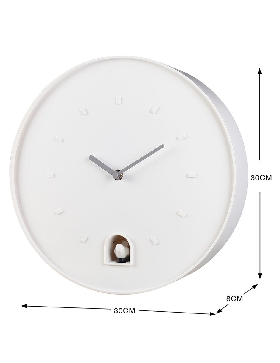 Reloj de pared de plástico 6