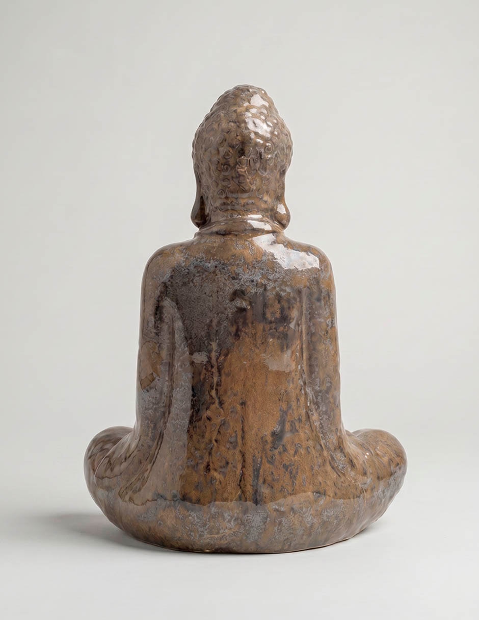 Figura decorativa de buda De cerámica 3