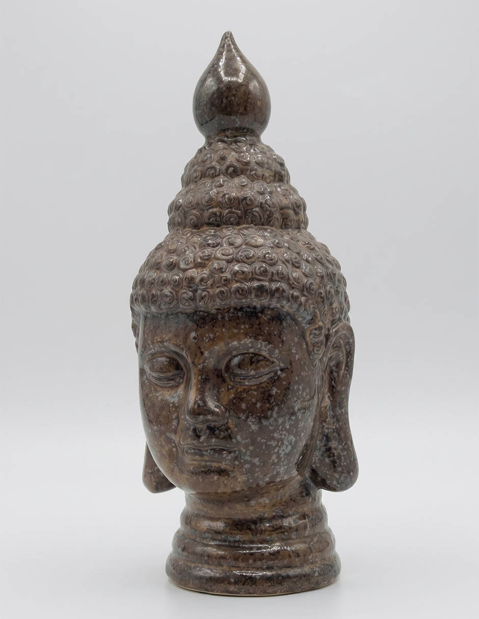 Figura decorativa de buda De cerámica 2