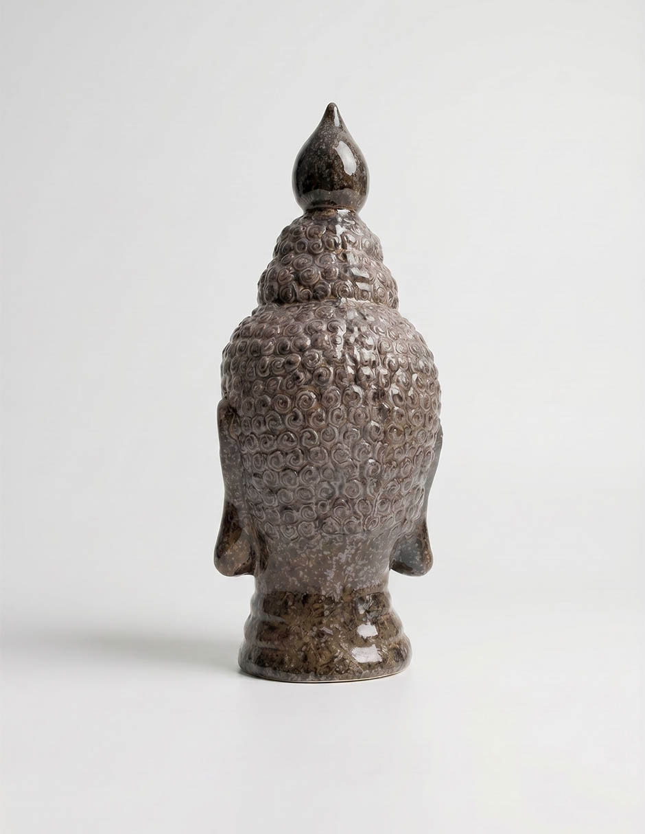 Figura decorativa de buda De cerámica 3