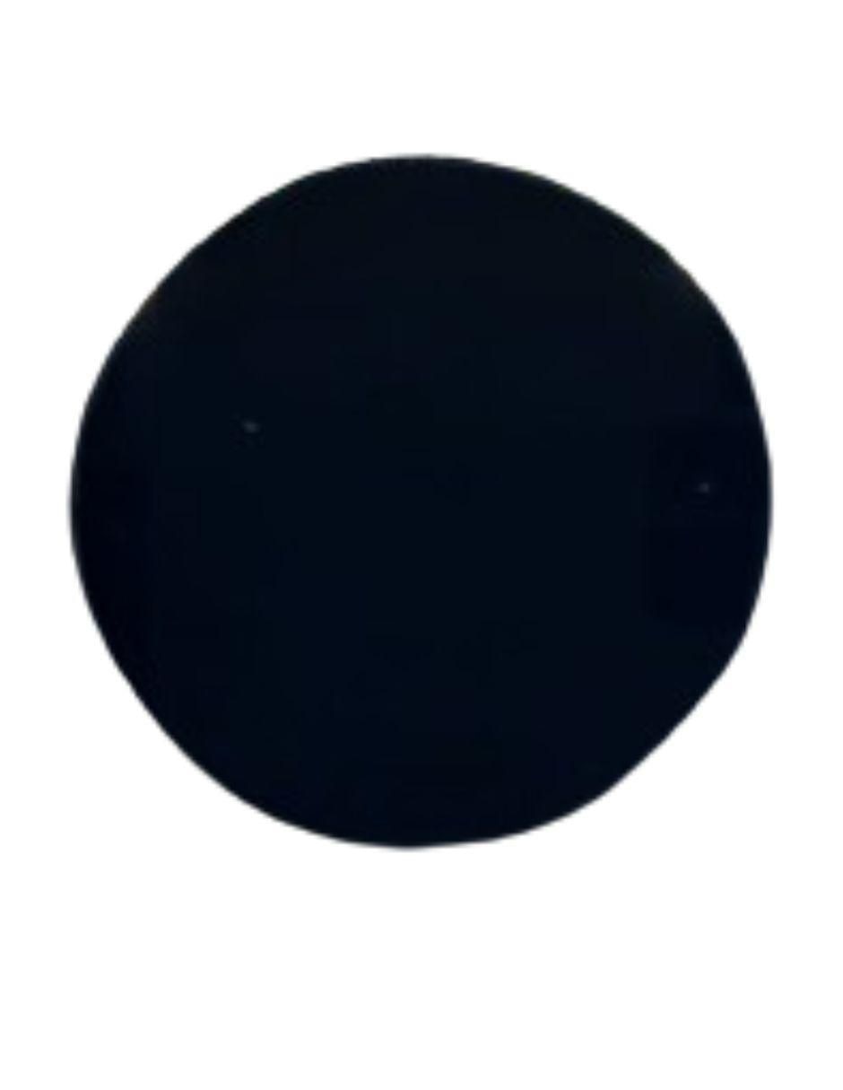Figura decorativa de circular Obsidiana de vidrio