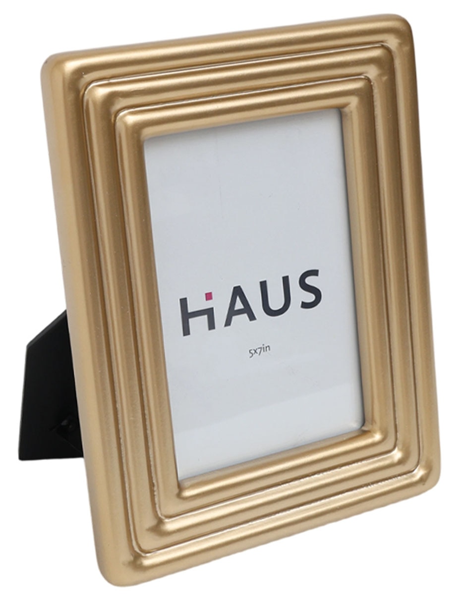 Portarretrato Haus Oasis Floral de MDF para 1 foto