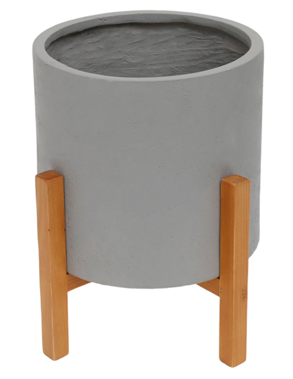 Maceta de madera 1