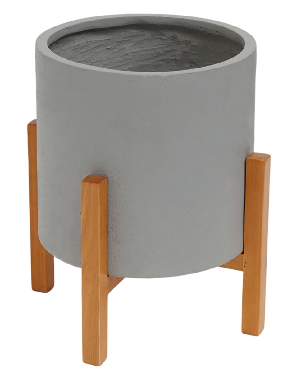 Maceta de madera 2