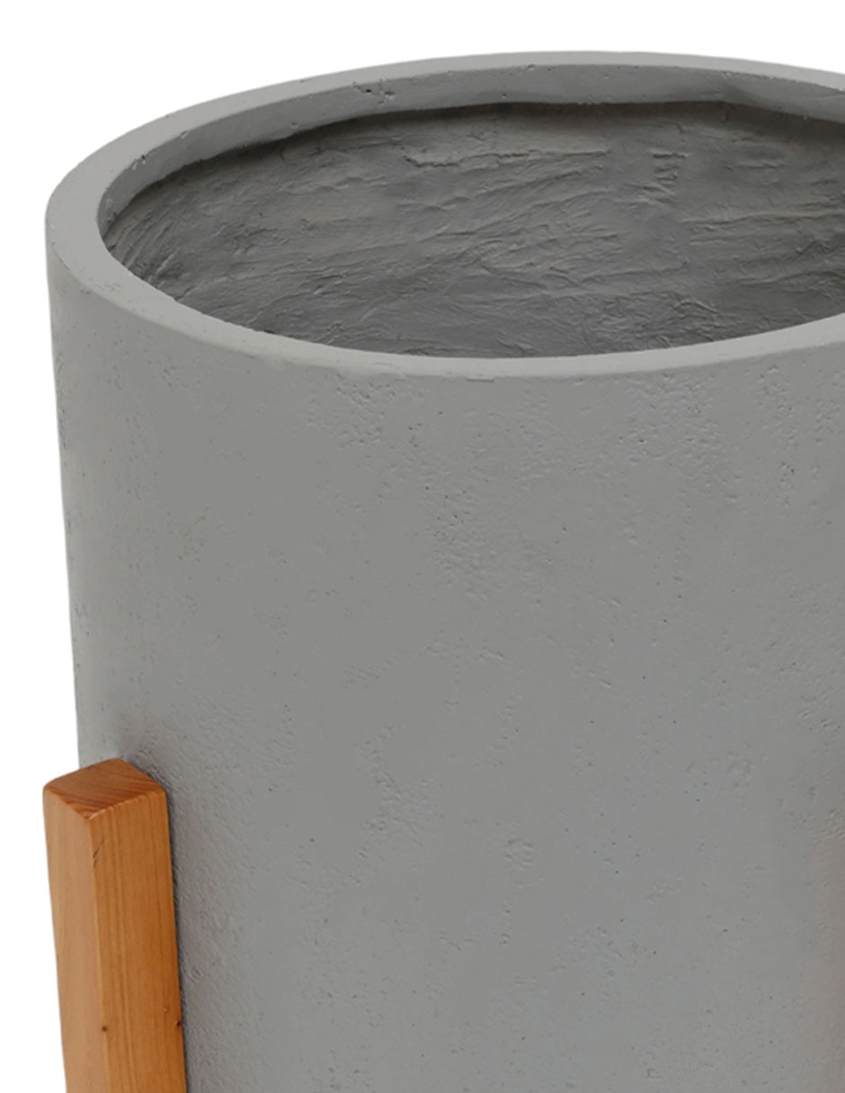 Maceta de madera 3