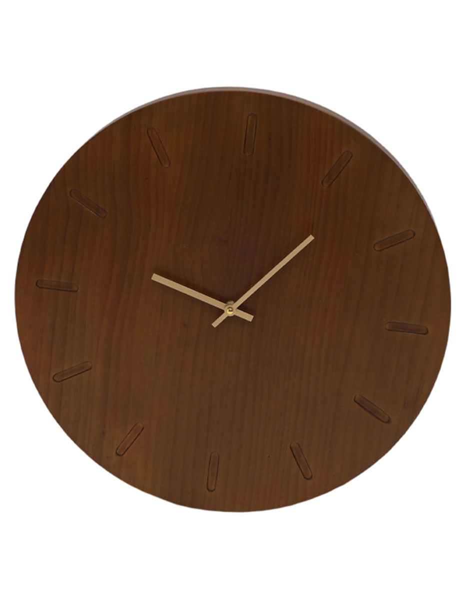 Reloj de pared Oasis Floral de madera 1