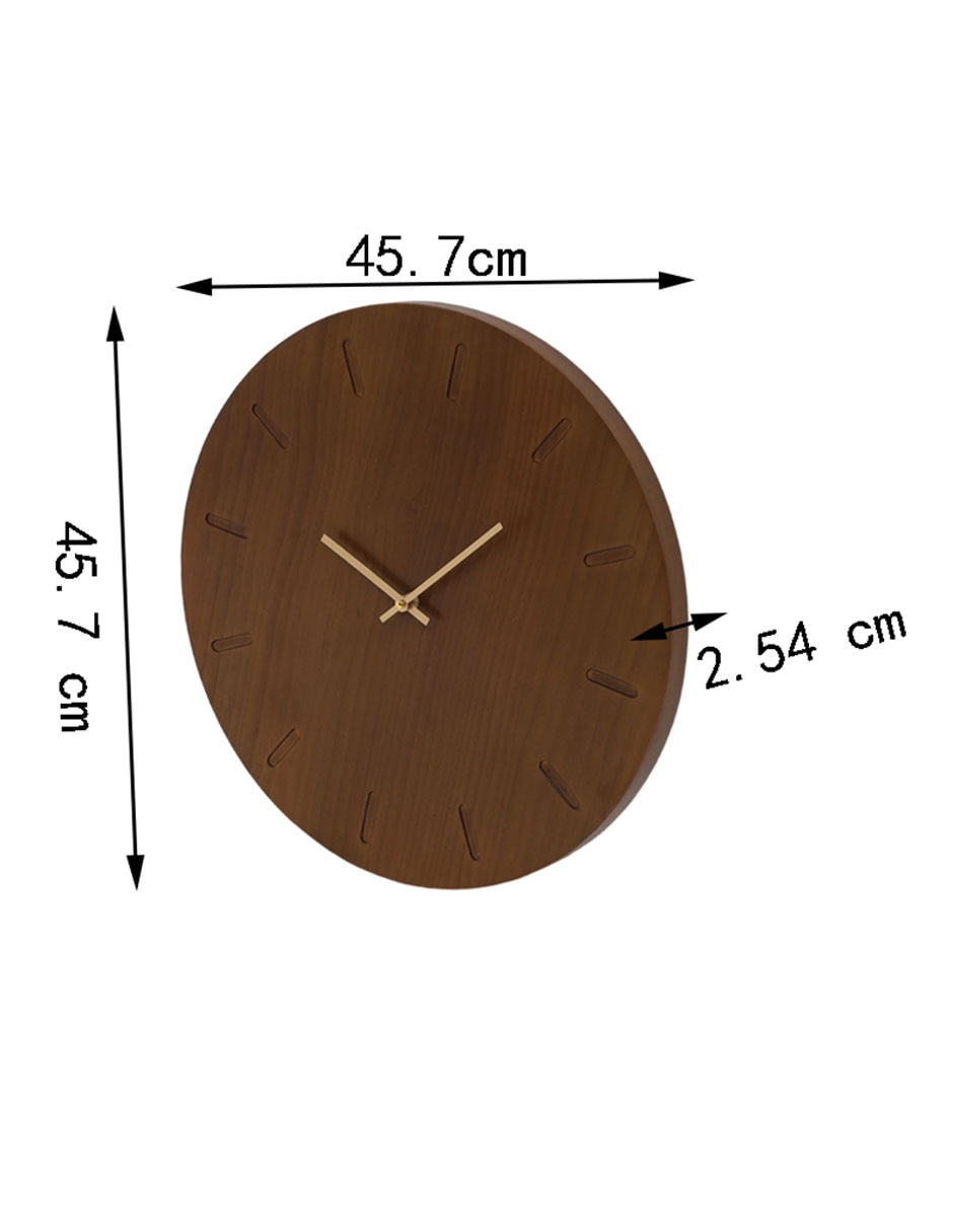 Reloj de pared Oasis Floral de madera 5