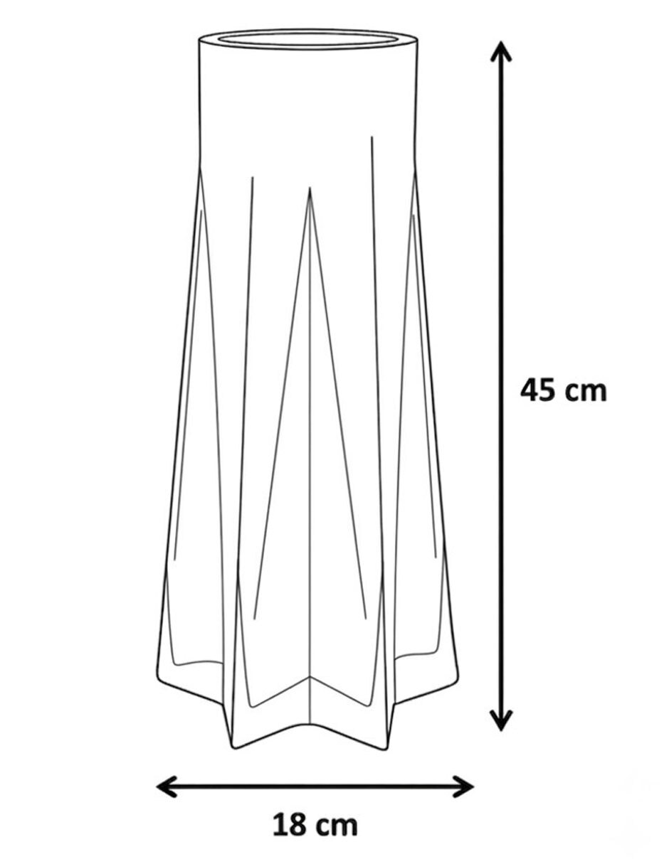 Florero de vidrio 5