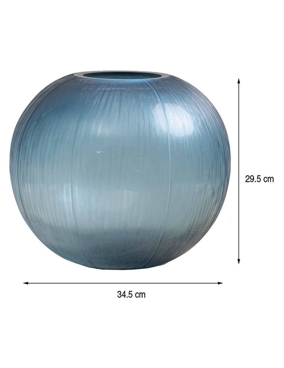 Florero de vidrio 4