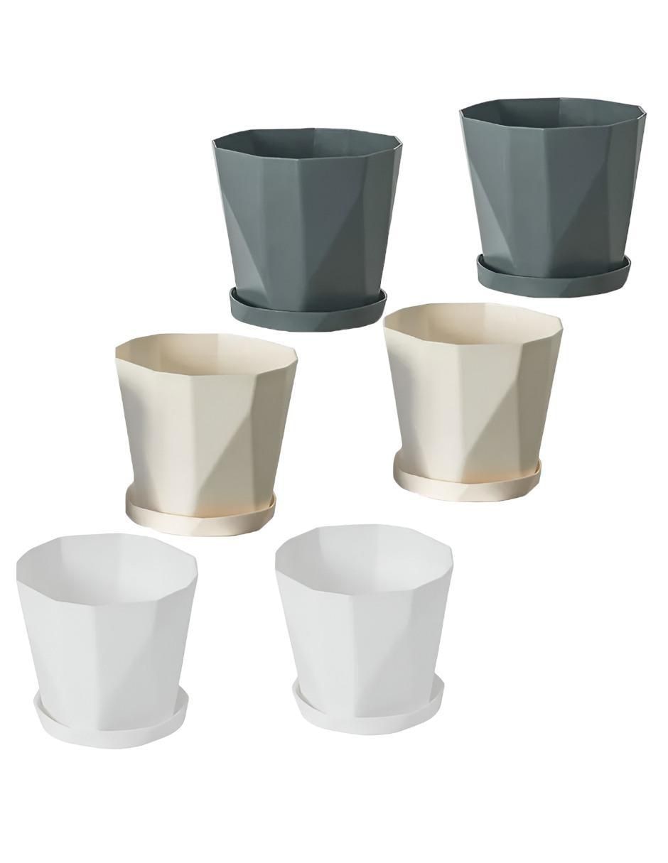 Set maceta de plástico Set maceta de plástico