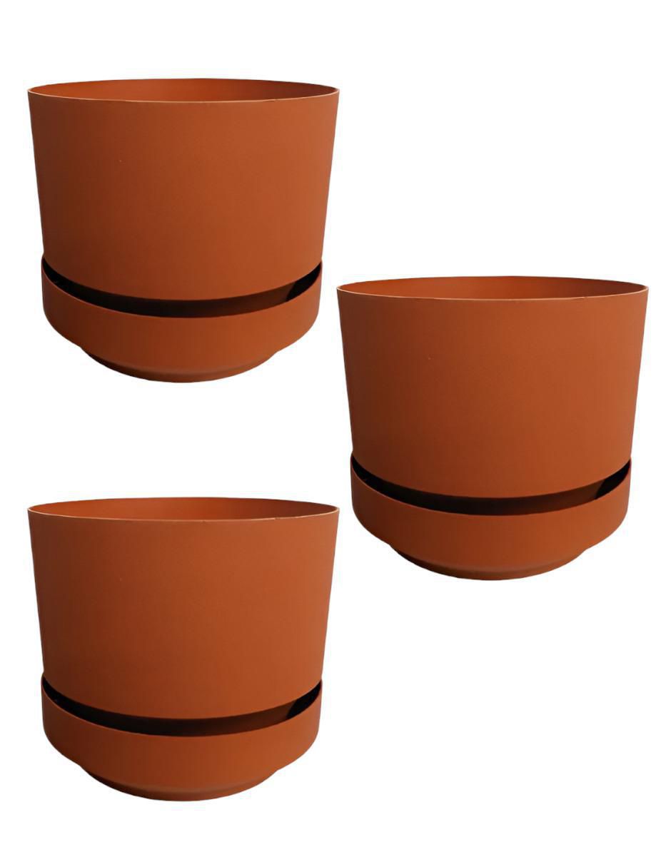 Set maceta de plástico Set maceta de plástico