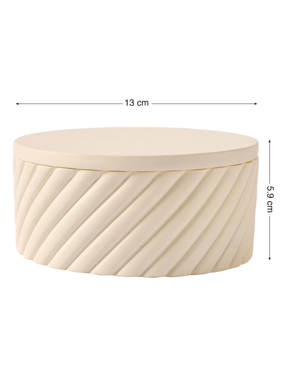 Caja decorativa con 2 piezas 5