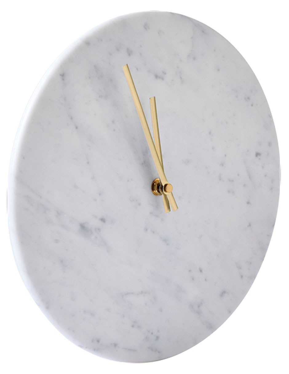 Reloj de pared Oasis Floral de Mármol 2