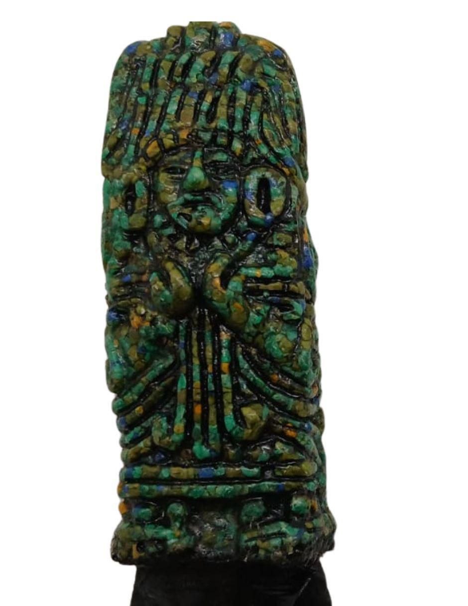 Figura decorativa de daga de vidrio 3