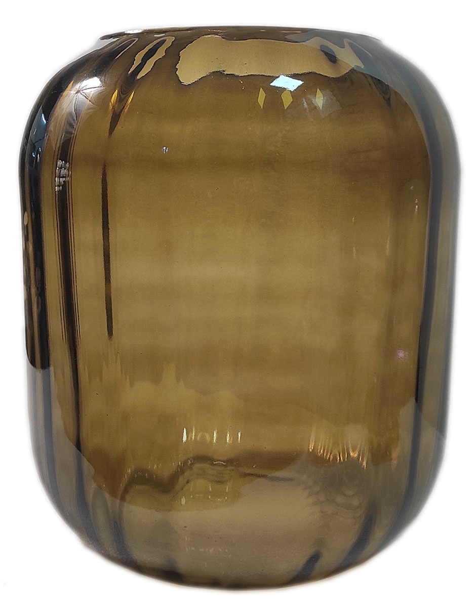 Jarrón N Narrative Dark Cider de vidrio